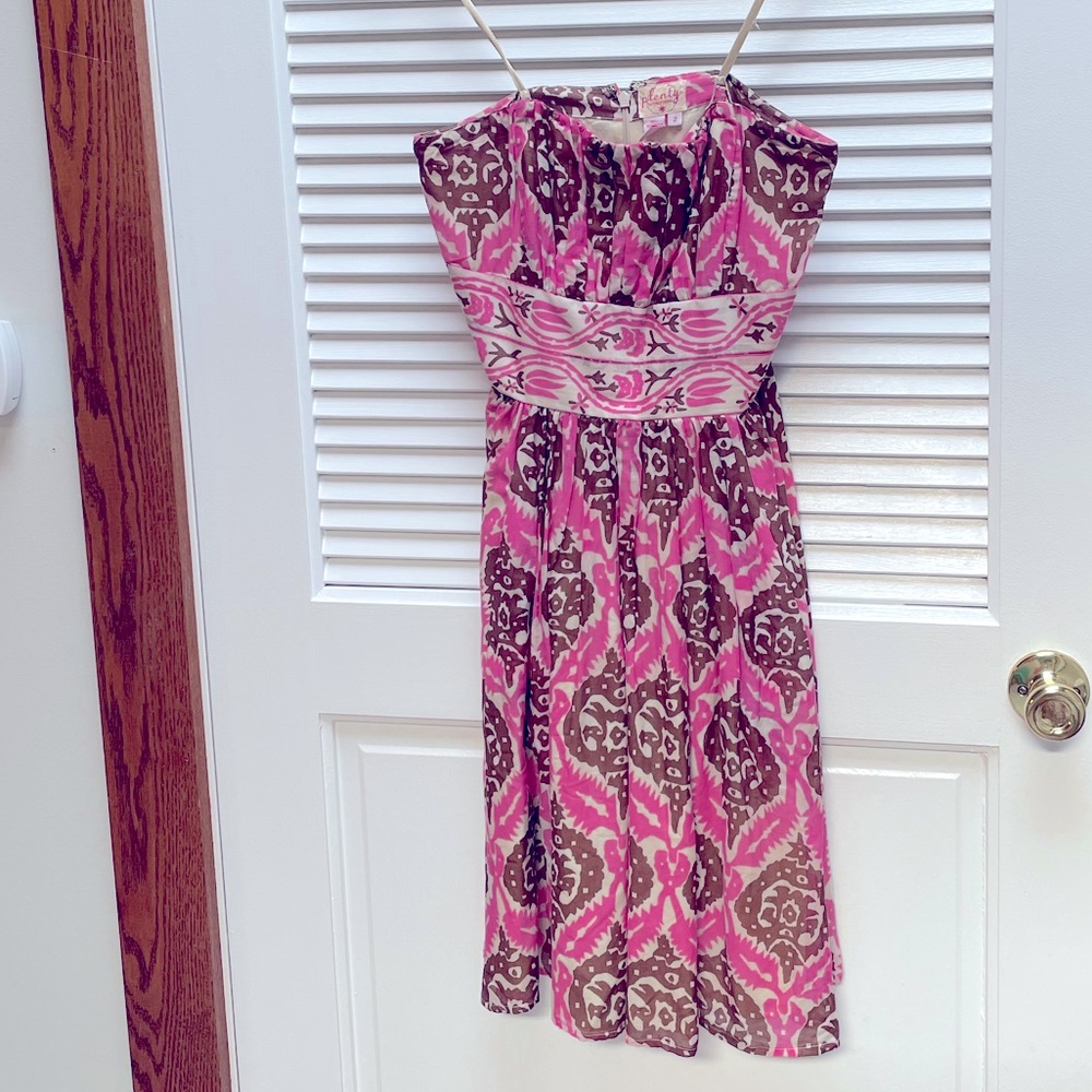 Plenty by Tracy Reese mini strapless dress